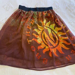 Supernatural Winchester Brothers Chiffon Skirt